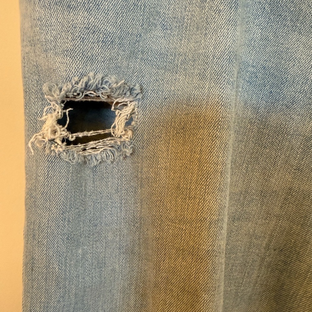 Hollister Light Blue Men's Skinny Jeans - Picture 4 of 7